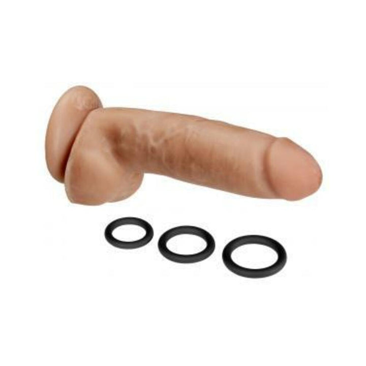 Cloud 9 Dual Density 8 inches Dildo with Balls - SexToy.com