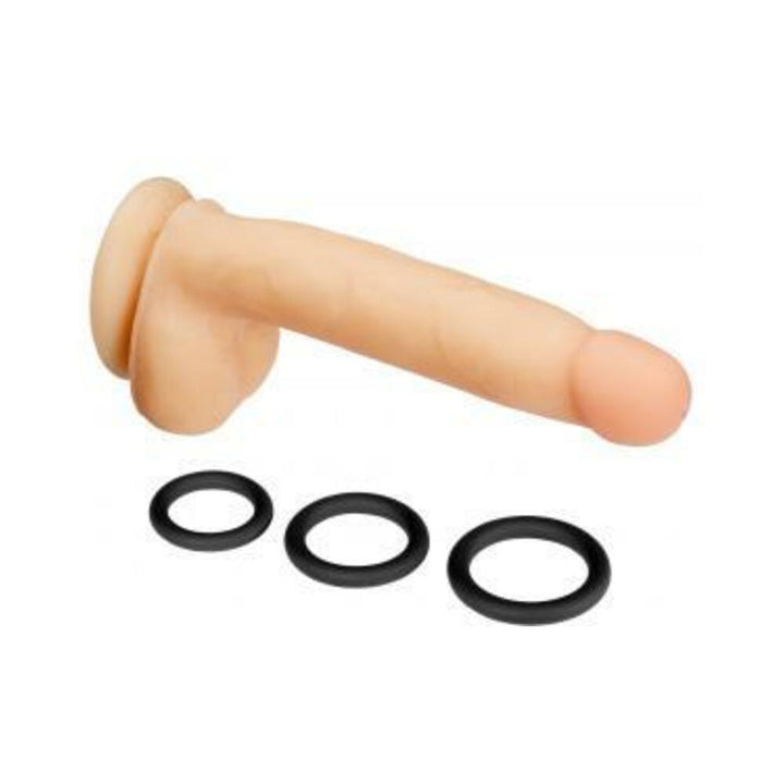 Cloud 9 Dual Density Real Touch 7 inches Dildo with Balls - SexToy.com