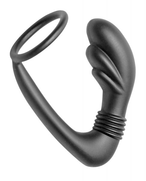 Cobra Silicone P-Spot Massager Cockring | SexToy.com