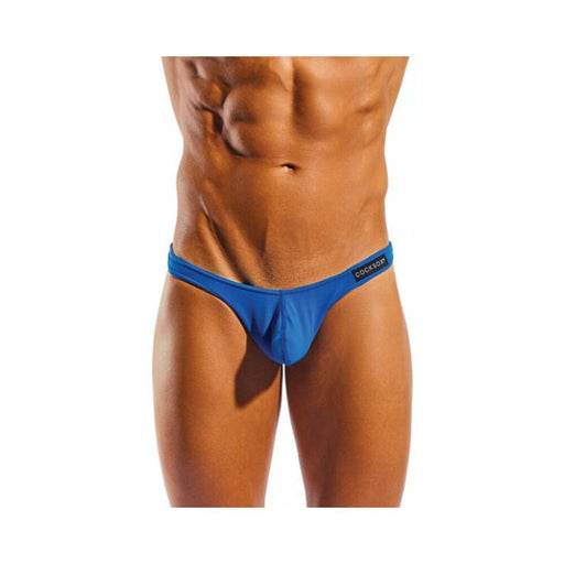 Cocksox Enhancing Pouch Thong Electro Blue Md - SexToy.com