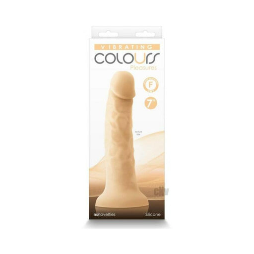 Colours Pleasures 7 In. Vibrating Dong Light | SexToy.com