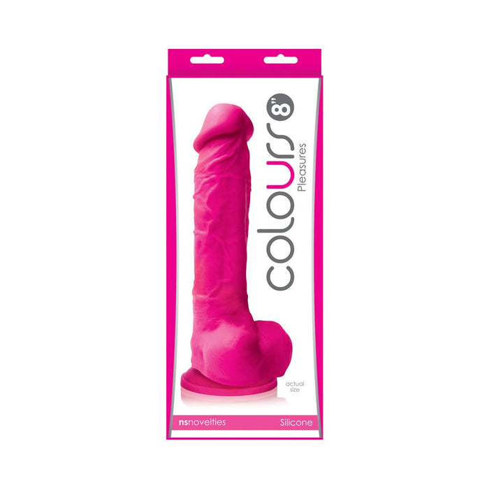 Colours Pleasures 8 inch Realistic Dildo | SexToy.com