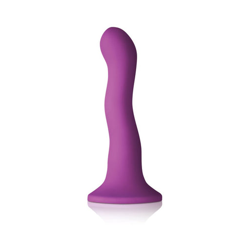 Colours - Wave - 6in Dildo - Purple | SexToy.com