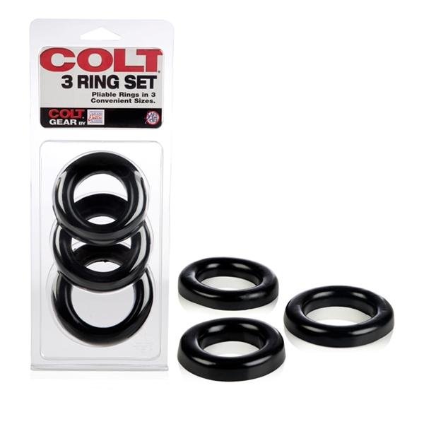 Colt 3 Ring Set | SexToy.com