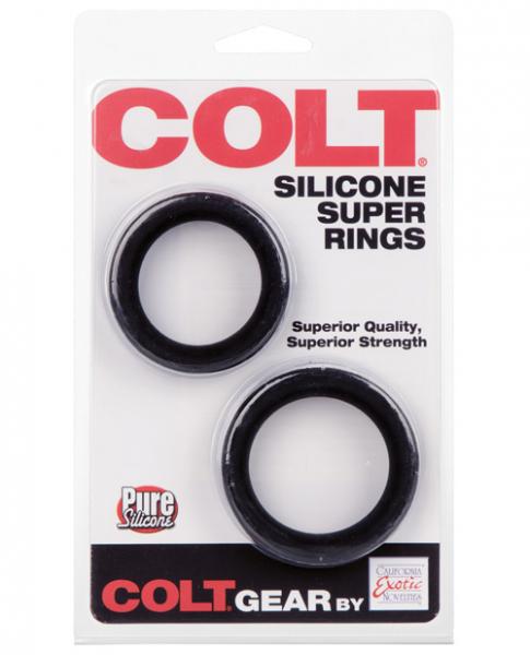 Colt Silicone Super Rings Black | SexToy.com