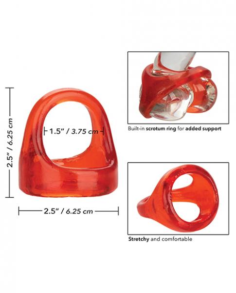 Colt XL Snug Tugger Enhancer Ring Red | SexToy.com