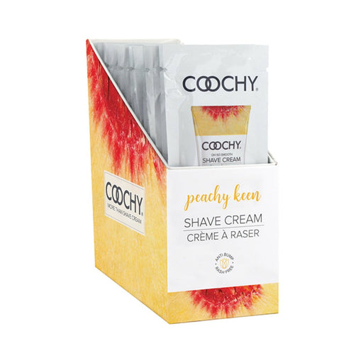 Coochy Shave Cream Peachy Keen Foil (24) | SexToy.com