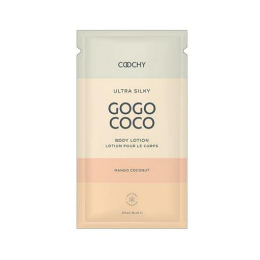 Coochy Ultra Silky Body Lotion Mango Coconut .35 Fl. Oz./10 Ml Foil 24-piece Bulk Bag | SexToy.com