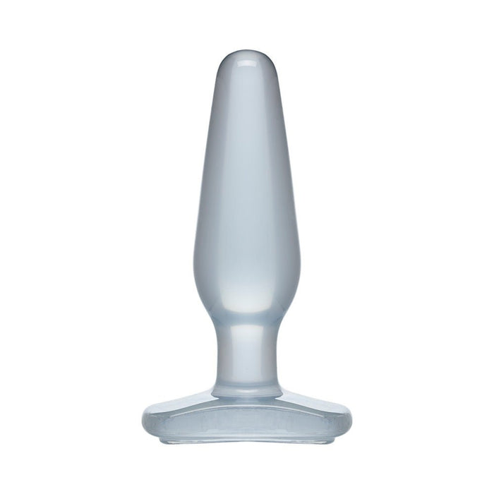 Crystal Jellies Butt Plug Clear Medium - SexToy.com