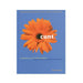 Book cover of "Cunt: A Declaration of Independence" by Inga Muscio featuring an orange flower on a blue background.