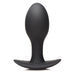 Curve Toys Rooster Rumbler Vibrating Silicone Anal Plug Large Black - SexToy.com