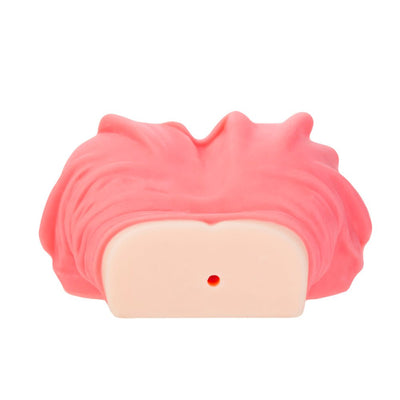 Pink and flesh-toned Cutiepies Cheerleader Cherry masturbator with textured soft TPE material and a hole for a removable vibrating bullet.