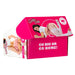 Bright pink CutiePies Cheerleader Cherry product box featuring a playful cheerleader image and bold "Go Big or Go Home!" text.