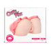 CutiePies Cheerleader Cherry realistic dual-opening masturbator with pink mini skirt packaging box.