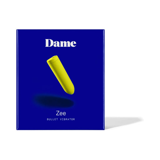 Dame Zee Bullet Vibrator Citrus - SexToy.com
