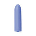Compact periwinkle bullet vibrator with smooth, sleek design and rounded tip for discreet, portable pleasure.