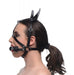 Dark Horse Pony Head Harness With Silicone Bit Black O/S | SexToy.com