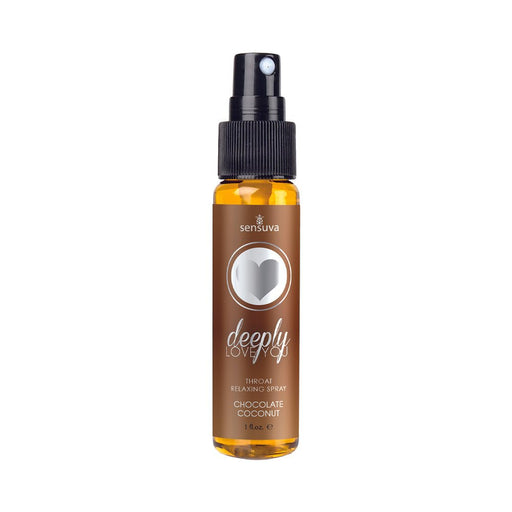 Deeply Love You Chocolate Coconut Throat Relaxing Spray 1oz Bottle | SexToy.com