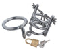 Deluxe Cleaver Urethral Spreader Cbt Chastity Cage | SexToy.com