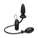Deluxe Wonder Plug Inflatable Vibrating Black - SexToy.com