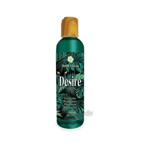 Desire Pheromone Massage Oil Eucalyptus/peppermint 4 Oz. - SexToy.com