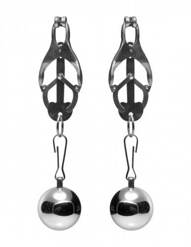 Deviant Monarch Weighted Nipple Clamps | SexToy.com