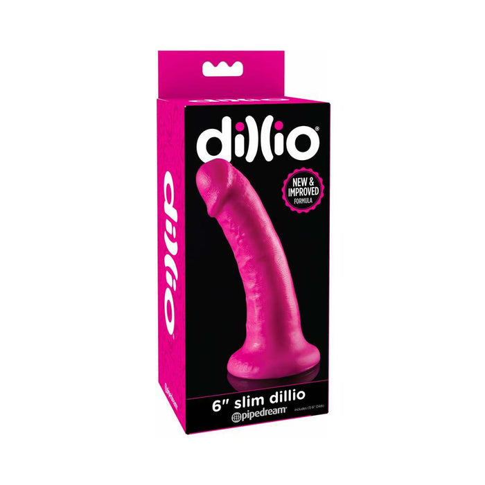 Dillio 6 inches Slim Realistic Dildo - SexToy.com