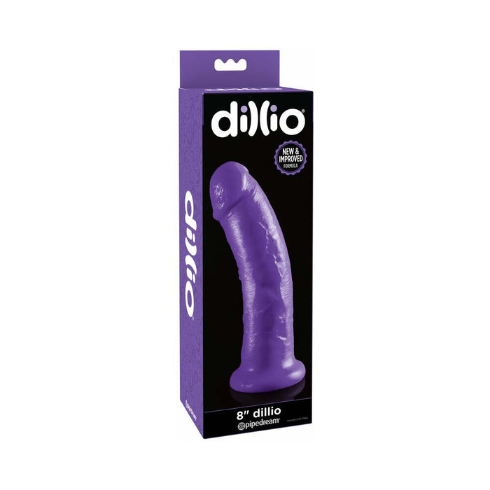 Dillio 8 inches Slim Realistic Dildo - SexToy.com