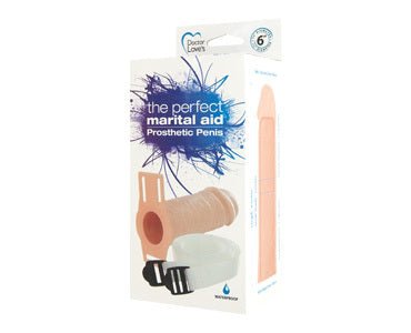 Doctor Loves The Perfect Marital Aid Prosthetic Penis Extension 6 Inch - Beige | SexToy.com