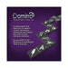 Domin8 Quickie game with black domino tiles featuring icons for control and role-play scenarios on a purple background.