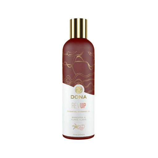 Dona Essential Massage Oil Revup Mandarin & Ylang Ylang 4oz | SexToy.com