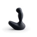 Black silicone prostate attachment for Doxy No.3 wand with textured stimulation and ergonomic curved design.