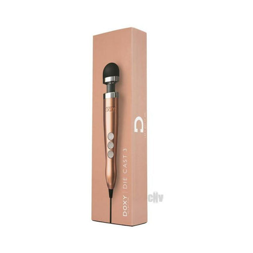 Doxy Die Cast 3 Wand Rose Gold - SexToy.com