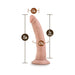 Dr. Skin - 7 Inch Cock With Suction Cup - Vanilla - SexToy.com