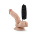 Dr. Skin - Dr. Ken - 6.5in Vibrating Cock With Suction Cup - Vanilla - SexToy.com