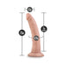 7.5-inch realistic dildo with 1.5-inch width, 7-inch insertable length, and suction cup base in natural skin tone.
