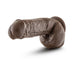 Dr. Skin - Mr. D - 8.5in Dildo With Suction Cup - Chocolate - SexToy.com