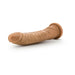 Dr. Skin Silicone Dr. Noah Dong With Suction Cup 8 In. Mocha - SexToy.com