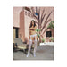Dreamgirl Sheer Suspender Pantyhose White O/s - SexToy.com
