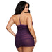 Dreamgirl Stretch Mesh Chemise with Shirring details - SexToy.com