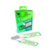 Drinking Tabs party game box with 50 challenge strips featuring fun drinking dares for social gatherings.