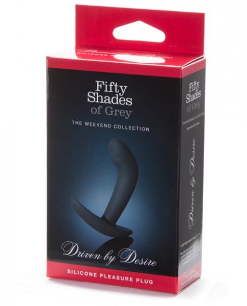 Driven By Desire Silicone Pleasure Plug Black | SexToy.com