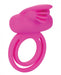Dual Clit Flicker Enhancer Vibrating Cock Ring Pink | SexToy.com