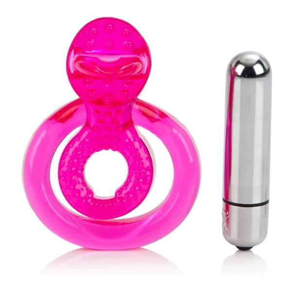 Dual Clit Flicker With Removable Waterproof Stimulator Pink | SexToy.com
