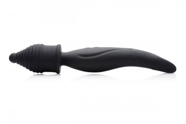 Dual Diva 2 In 1 Silicone Massager Black | SexToy.com