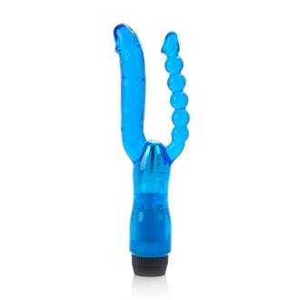 Dual Penetrator Vibrator Blue | SexToy.com
