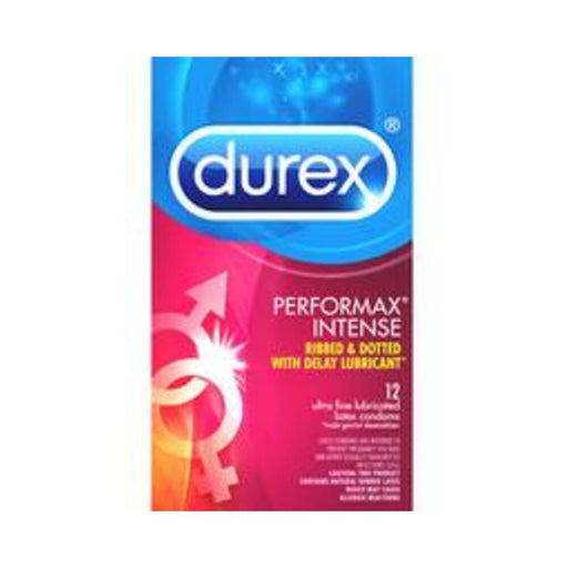 Durex Latex Condoms Performax Intense 12 Pack - SexToy.com