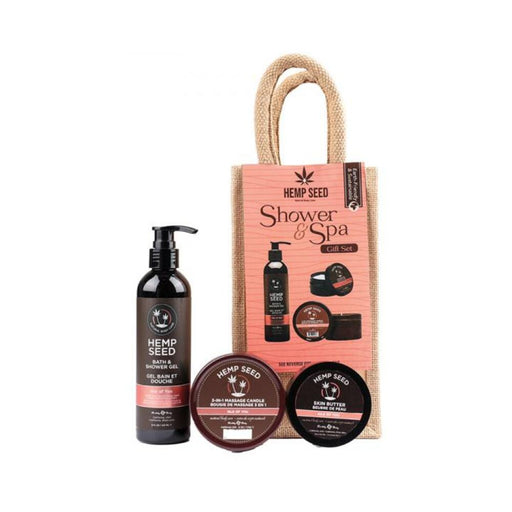 Earthly Body Hemp Seed Isle Of You Holiday Spa Limited Edition 3-piece Gift Set - SexToy.com