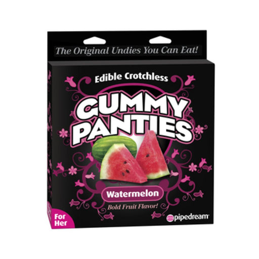 Edible Crotchless Gummy Panties Watermelon | SexToy.com