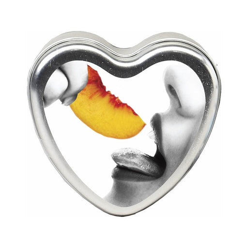 Edible Heart Candle - Peach | SexToy.com
